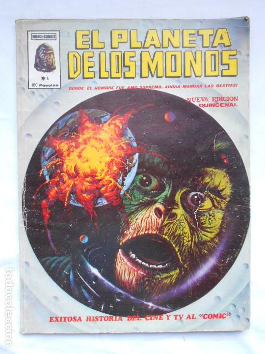 C&oacute;mics: COMIC EL PLANETA DE LOS SIMIOS, N&ordm; 4 - MUNDI COMICS VERTICE TACO 100 - Foto 1