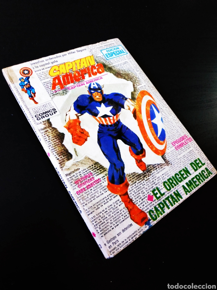 C&oacute;mics: BUEN ESTADO CAPITAN AMERICA 3 VERTICE CELO TACO - Foto 1