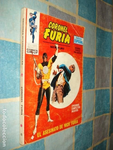 C&oacute;mics: Coronel Furia 8, 1971, Vertice. Colecci&oacute;n A.T. - Foto 1