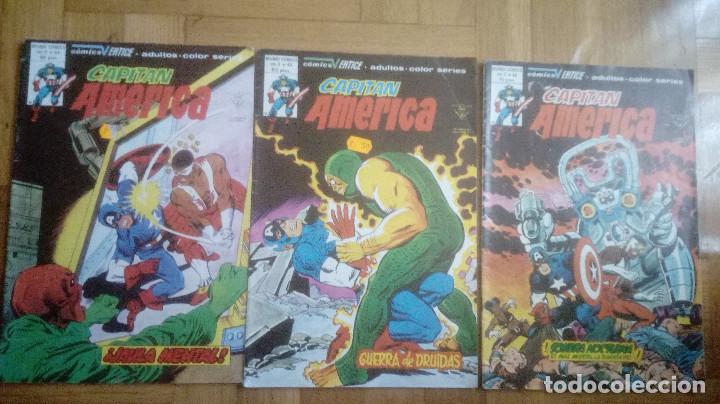 C&oacute;mics: CAPITAN AMERICA. 44, 45 y 46. VOLUMEN 3. VERTICE. - Foto 1