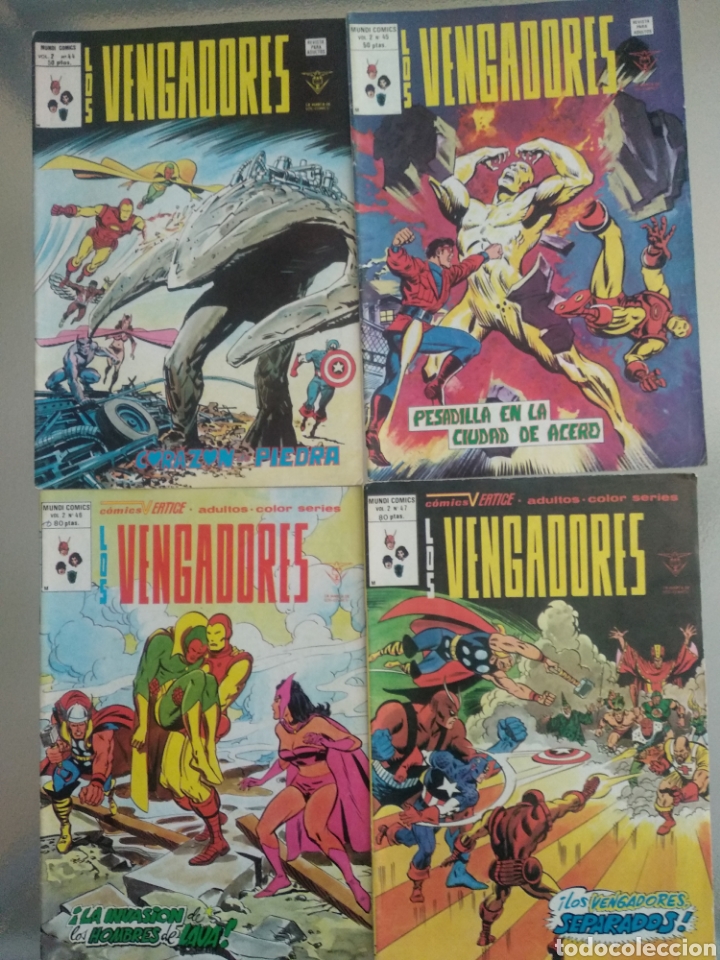 C&oacute;mics: Los Vengadores Ed. V&eacute;rtice V2 n&uacute;m 44-47 - Foto 1