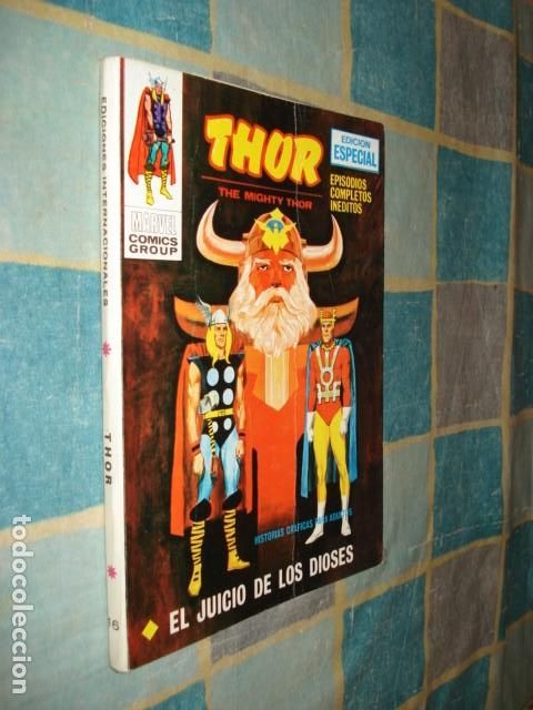 C&oacute;mics: Thor 16, 1972, Vertice, buen estado. Colecci&oacute;n A.T. - Foto 1