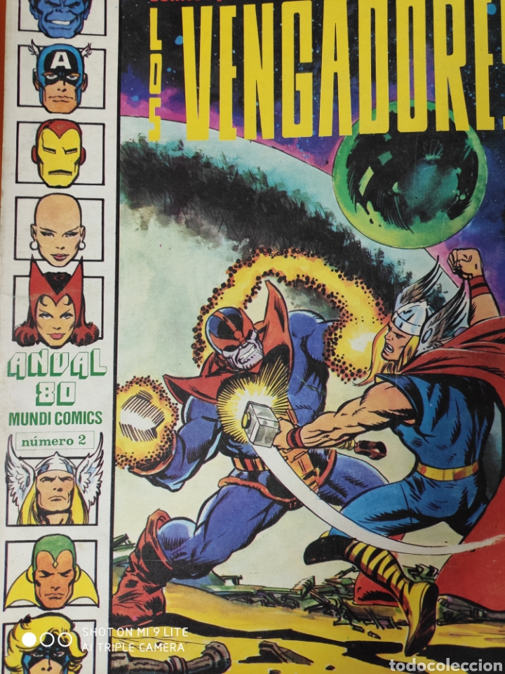 C&oacute;mics: LOS VENGADORES ANUAK 80N2 - Foto 1