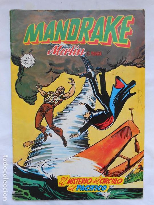 C&oacute;mics: MANDRAKE N&ordm; 12 COMICS ART VERTICE - Foto 1