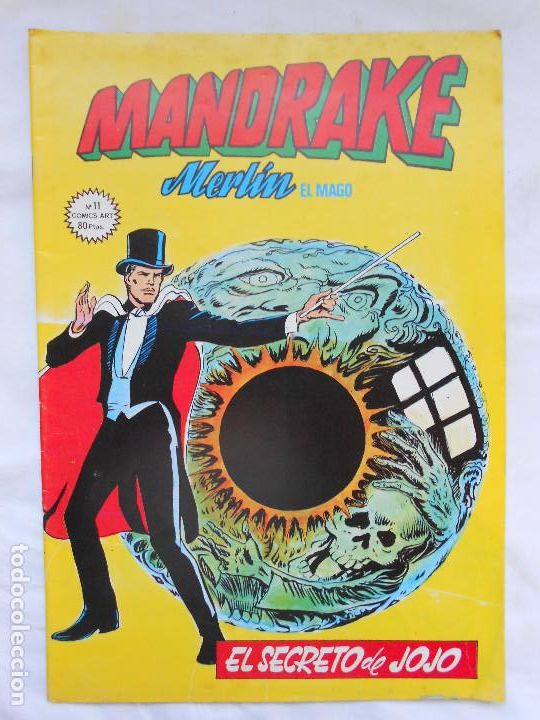 C&oacute;mics: MANDRAKE N&ordm; 11 COMICS ART VERTICE - Foto 1