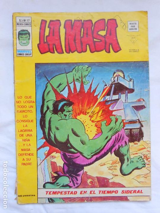 C&oacute;mics: LA MASA VOL. 3 N&ordm; 17 - VERTICE - Foto 1