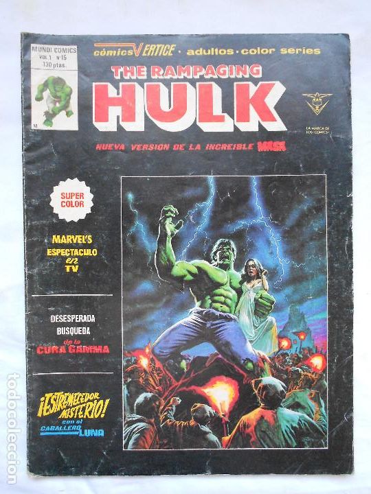 C&oacute;mics: THE RAMPAGING HULK. VOL 1. N&ordm; 15. V&Eacute;RTICE - Foto 1