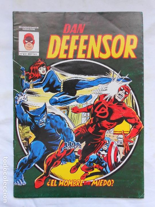 C&oacute;mics: DAN DEFENSOR N&ordm; 4 MUNDICOMICS VERTICE - Foto 1
