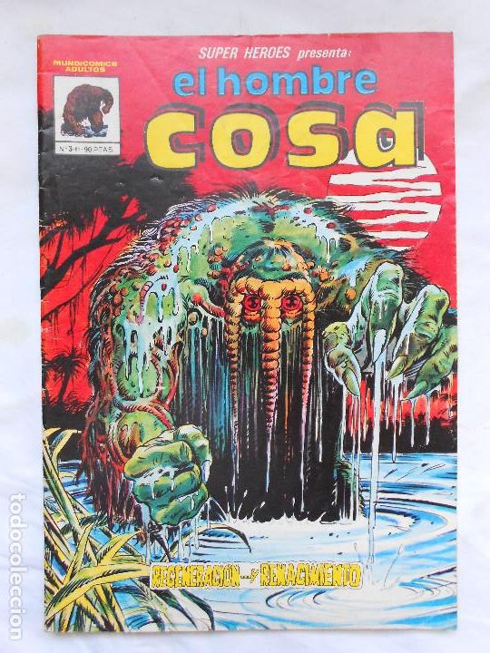 C&oacute;mics: S&Uacute;PER H&Eacute;ROES PRESENTA: EL HOMBRE COSA N&ordm; 3 / V&Eacute;RTICE - Foto 1