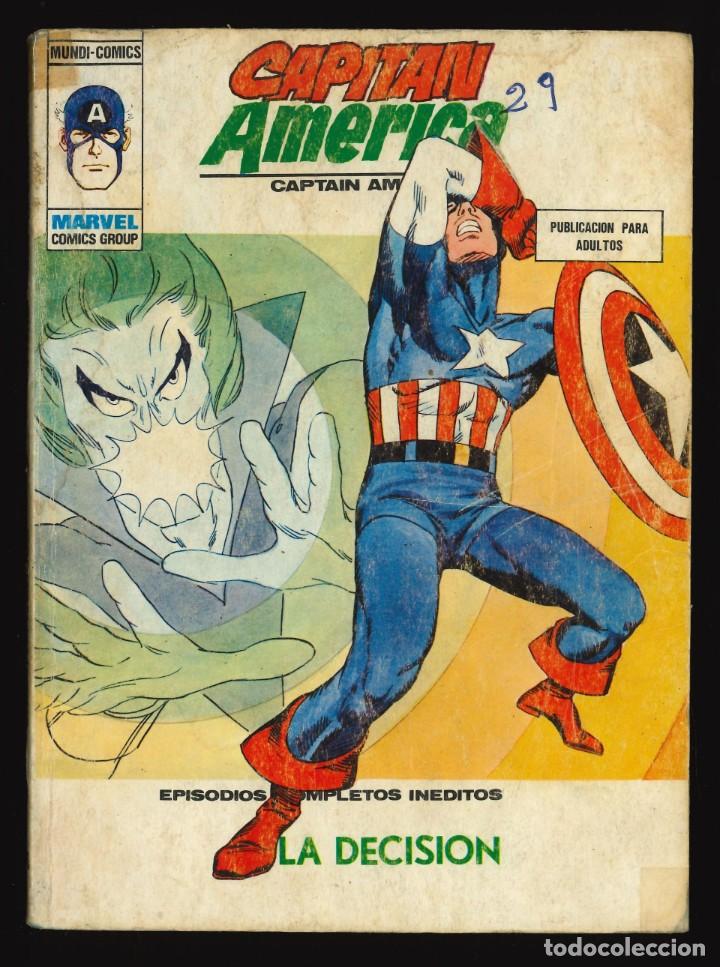 C&oacute;mics: CAPIT&Aacute;N AM&Eacute;RICA (VOL. 1) - EDICIONES V&Eacute;RTICE / N&Uacute;MERO 36 - Foto 1