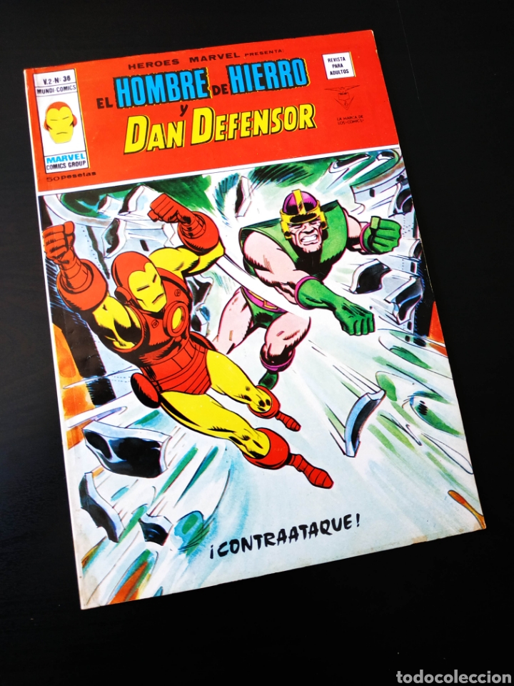 C&oacute;mics: EXCELENTE ESTADO HEROES MARVEL 36 VOL II VERTICE - Foto 1