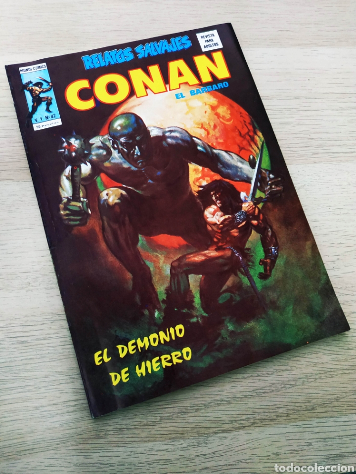 C&oacute;mics: DE KIOSCO RELATOS SALVAJES 42 CONAN VERTICE - Foto 1