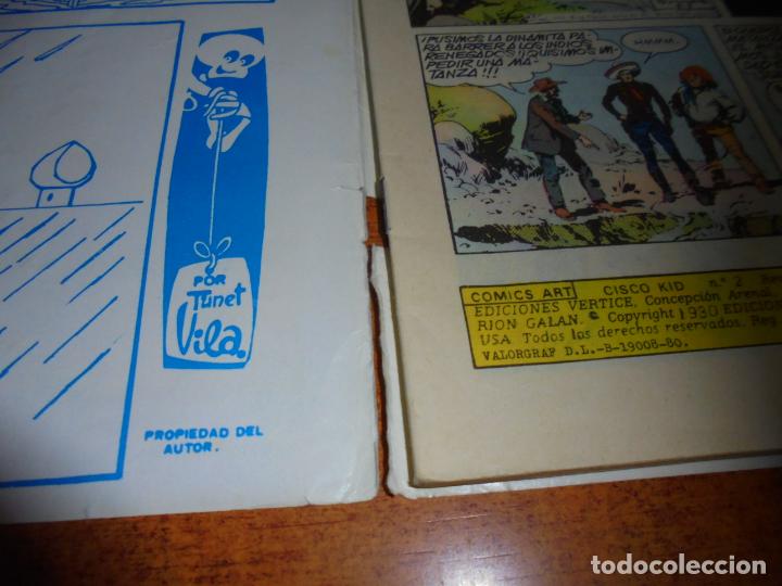 C&oacute;mics: CISCO KID N&ordm; 2. EDICIONES V&Eacute;RTICE. - Foto 3
