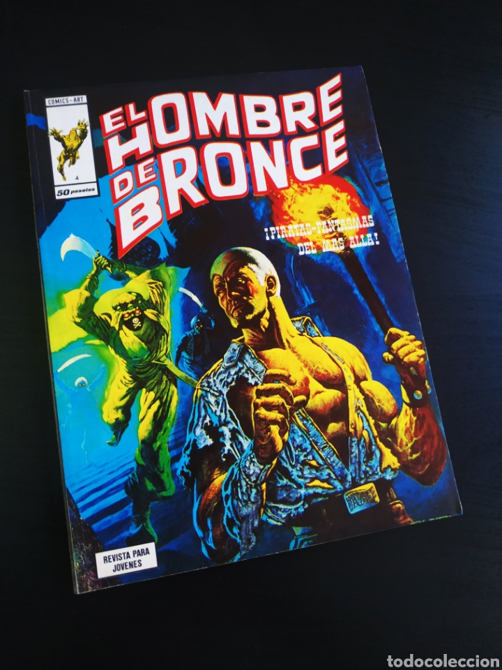 C&oacute;mics: DE KIOSCO EL HOMBRE DE BRONCE 4 VERTICE - Foto 1