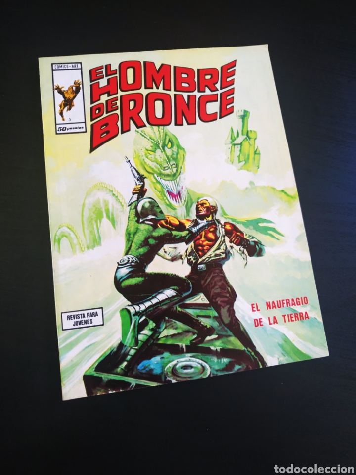 C&oacute;mics: DE KIOSCO EL HOMBRE DE BRONCE 5 VERTICE - Foto 1