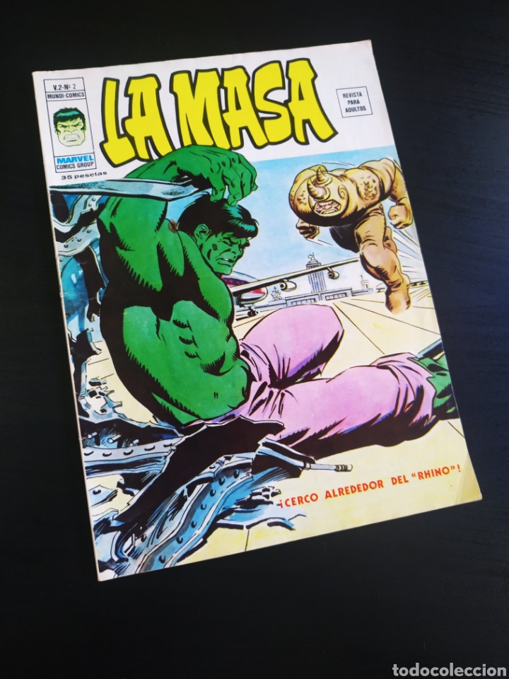 C&oacute;mics: CASI EXCELENTE ESTADO LA MASA 2 VOL II VERTICE - Foto 1
