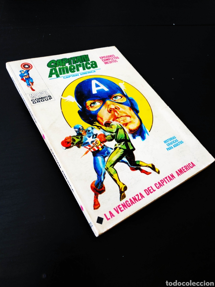 C&oacute;mics: BUEN ESTADO CAPIT&Aacute;N AM&Eacute;RICA 23 VERTICE TACO - Foto 1