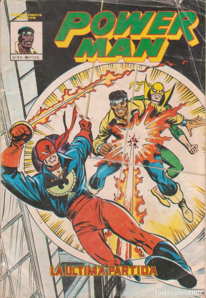 C&oacute;mics: C&Oacute;MIC MARVEL ` POWERMAN &acute; N&ordm; 2 ED. V&Eacute;RTICE COLOR 1981 - Foto 1