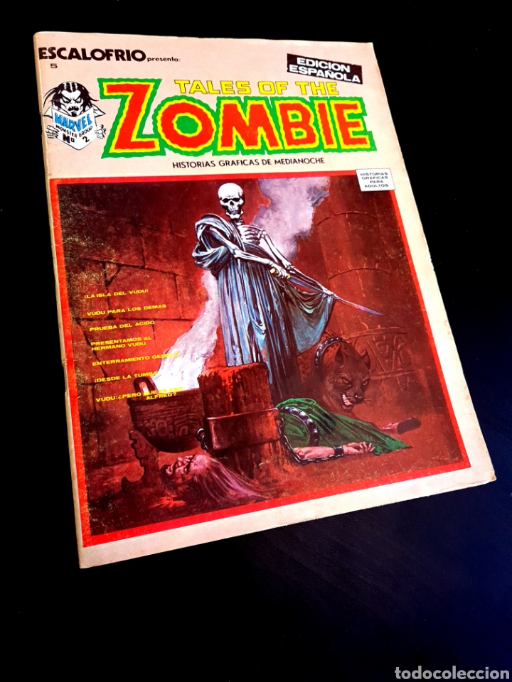 C&oacute;mics: CASI EXCELENTE ESTADO ESCALOFRIO 5 VERTICE - Foto 1