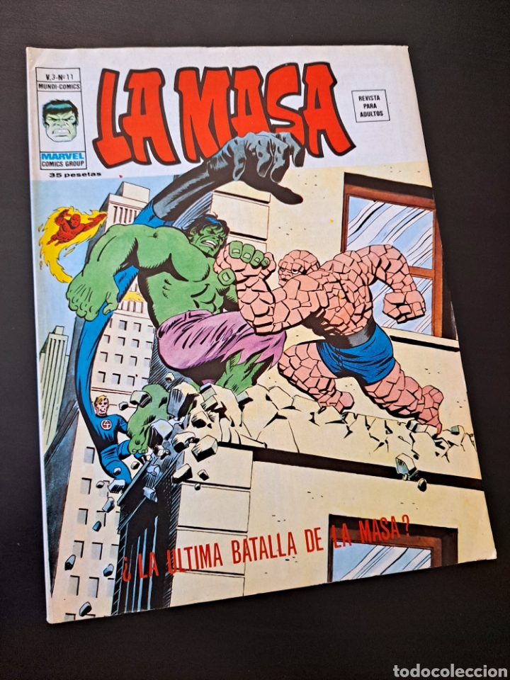 C&oacute;mics: EXCELENTE ESTADO LA MASA 11 VOL III VERTICE - Foto 1