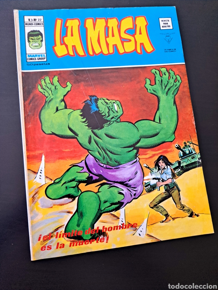 C&oacute;mics: EXCELENTE ESTADO LA MASA 22 VOL III VERTICE - Foto 1