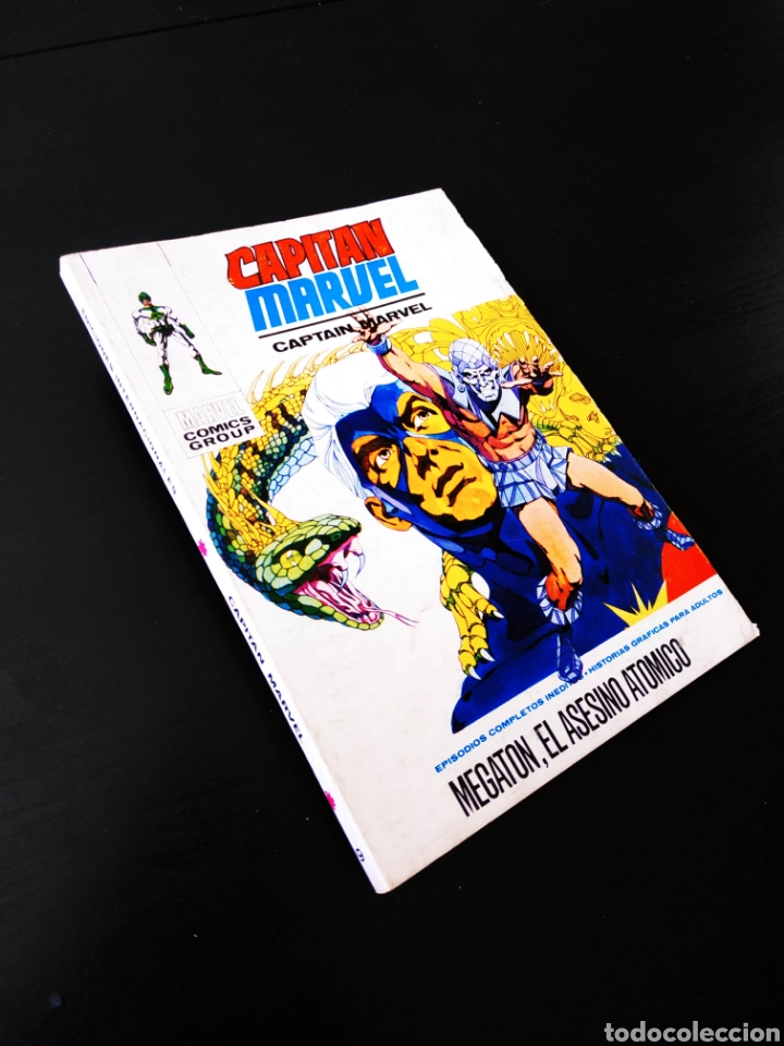 C&oacute;mics: MUY BUEN ESTADO CAPITAN MARVEL 9 TACO VERTICE - Foto 1