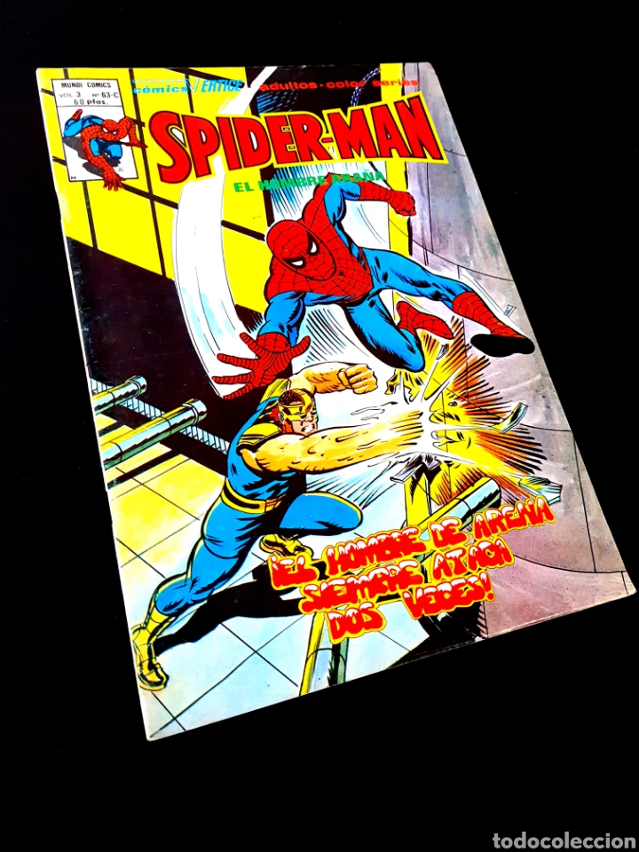 C&oacute;mics: EXCELENTE ESTADO SPIDERMAN 63-C VOL III VERTICE - Foto 1