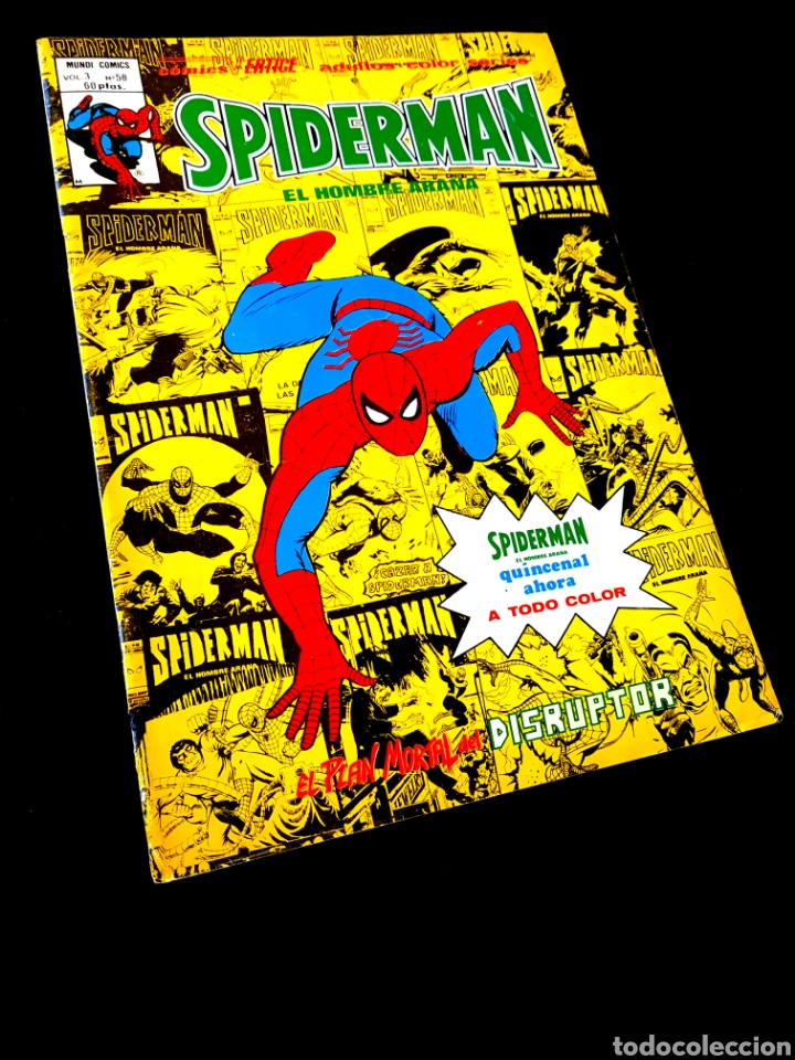 C&oacute;mics: CASI EXCELENTE ESTADO SPIDERMAN 58 VOL III VERTICE - Foto 1