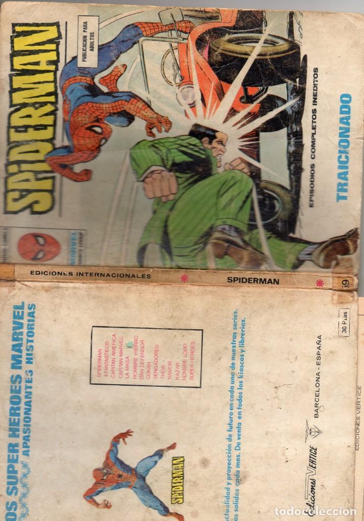 C&oacute;mics: COMIC VERTICE 1974 SPIDERMAN VOL1 N&ordm; 59 (LEER) - Foto 3