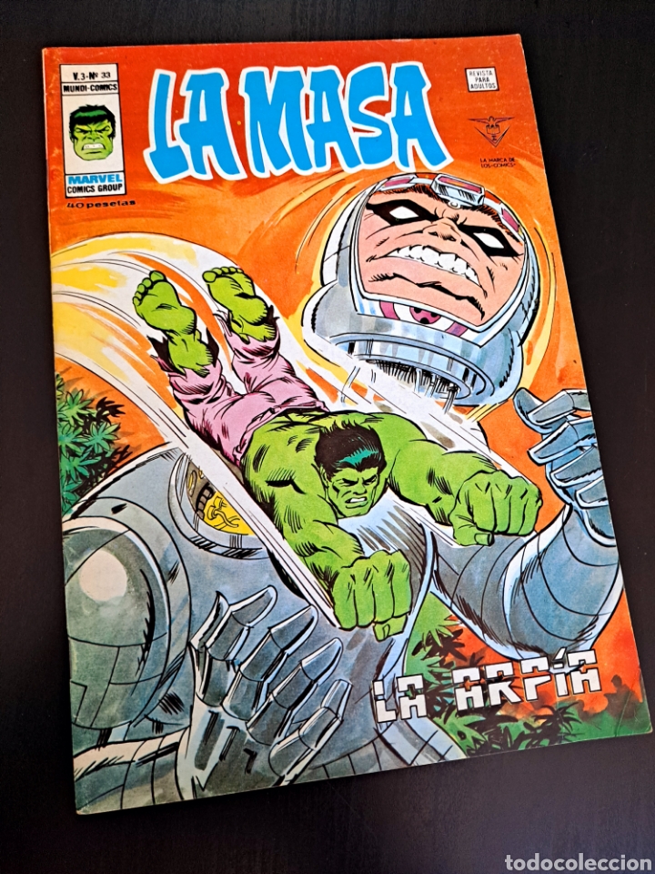 C&oacute;mics: EXCELENTE ESTADO LA MASA 33 VOL III VERTICE - Foto 1