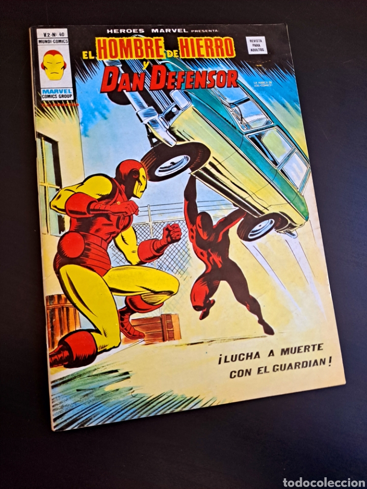 C&oacute;mics: EXCELENTE ESTADO HEROES MARVEL 40 VOL II VERTICE - Foto 1