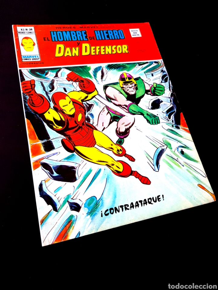 C&oacute;mics: EXCELENTE ESTADO HEROES MARVEL 36 VOL II VERTICE - Foto 1