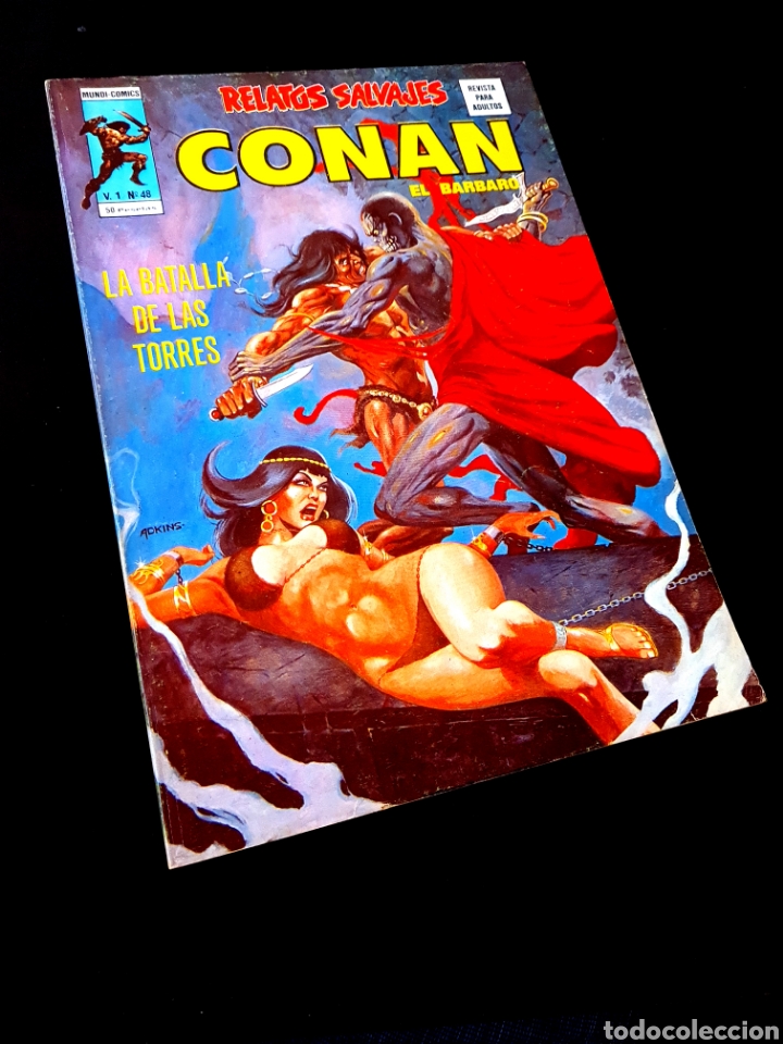 C&oacute;mics: EXCELENTE ESTADO RELATOS SALVAJES CONAN 48 VERTICE - Foto 1
