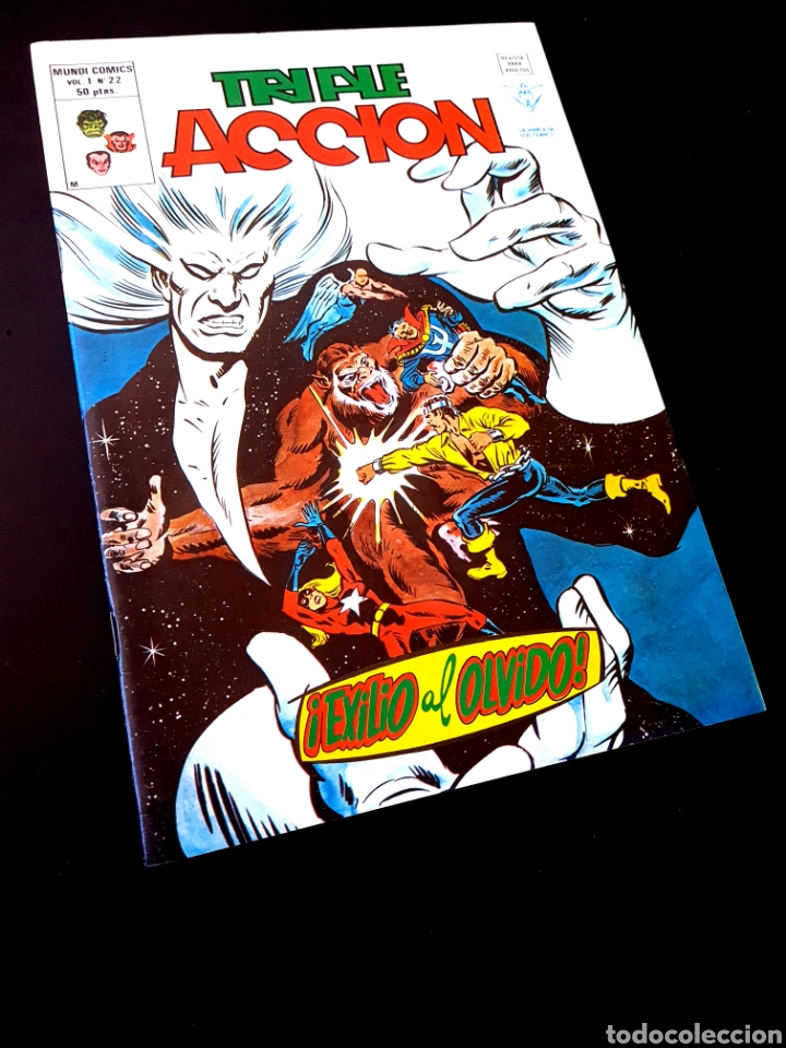 C&oacute;mics: DE KIOSCO TRIPLE ACCION 22 VERTICE - Foto 1