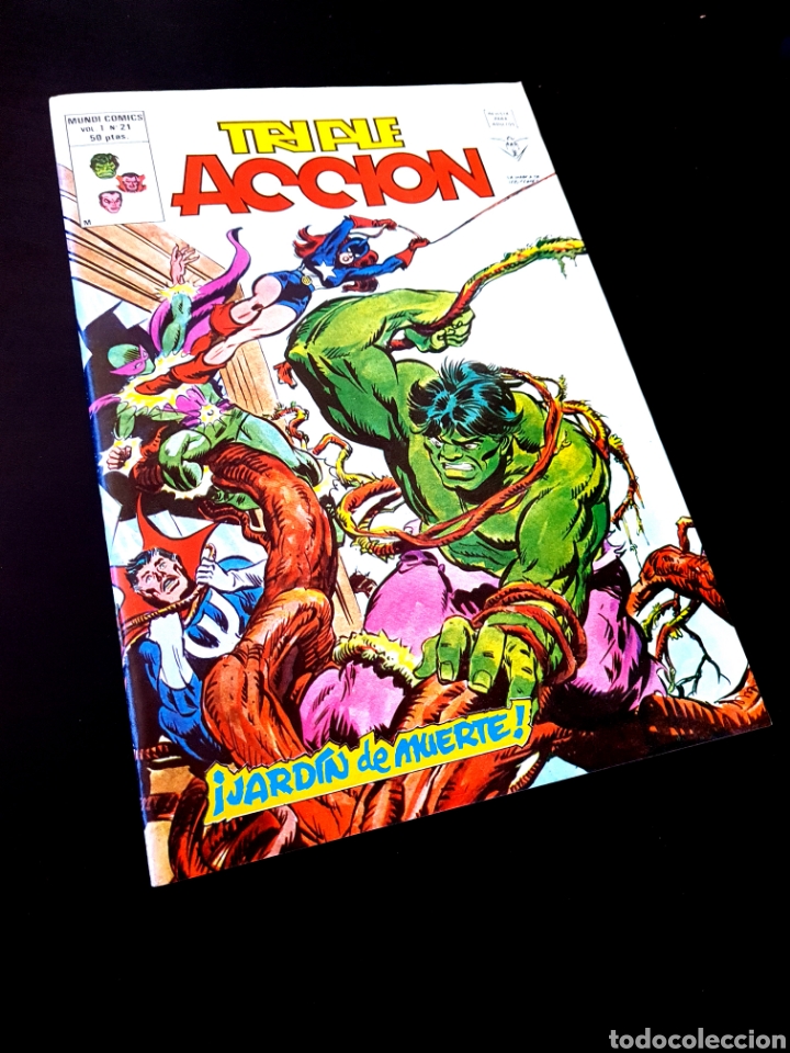 C&oacute;mics: DE KIOSCO TRIPLE ACCION 21 VERTICE - Foto 1