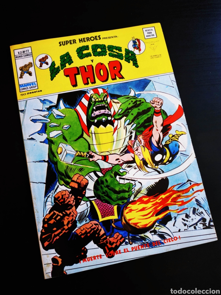 C&oacute;mics: EXCELENTE ESTADO SUPER HEROES 77 VOL II VERTICE - Foto 1