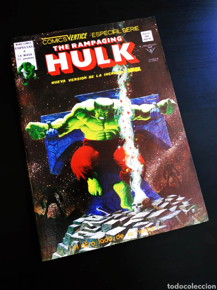 C&oacute;mics: CASI EXCELENTE ESTADO THE RAMPAGING HULK 4 VERTICE - Foto 1