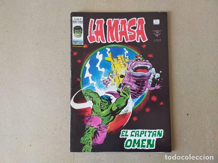 C&oacute;mics: LA MASA V.3 N&ordm; 31: EL CAPITAN OMEN - VERTICE, MUNDI COMICS 1978 - Foto 1