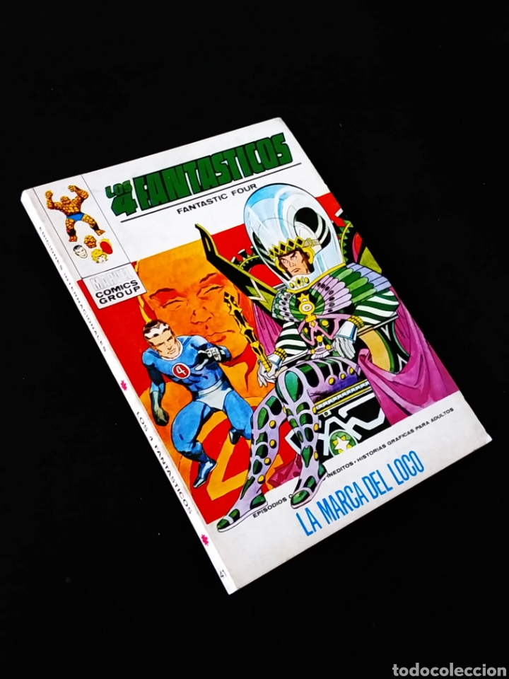 C&oacute;mics: EXCELENTE ESTADO LOS 4 FANTASTICOS 41 TACO VERTICE - Foto 1