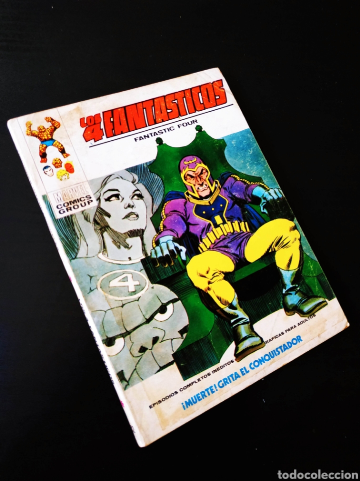 C&oacute;mics: LOS 4 FANTASTICOS 52 NORMAL ESTADO TACO VERTICE - Foto 1