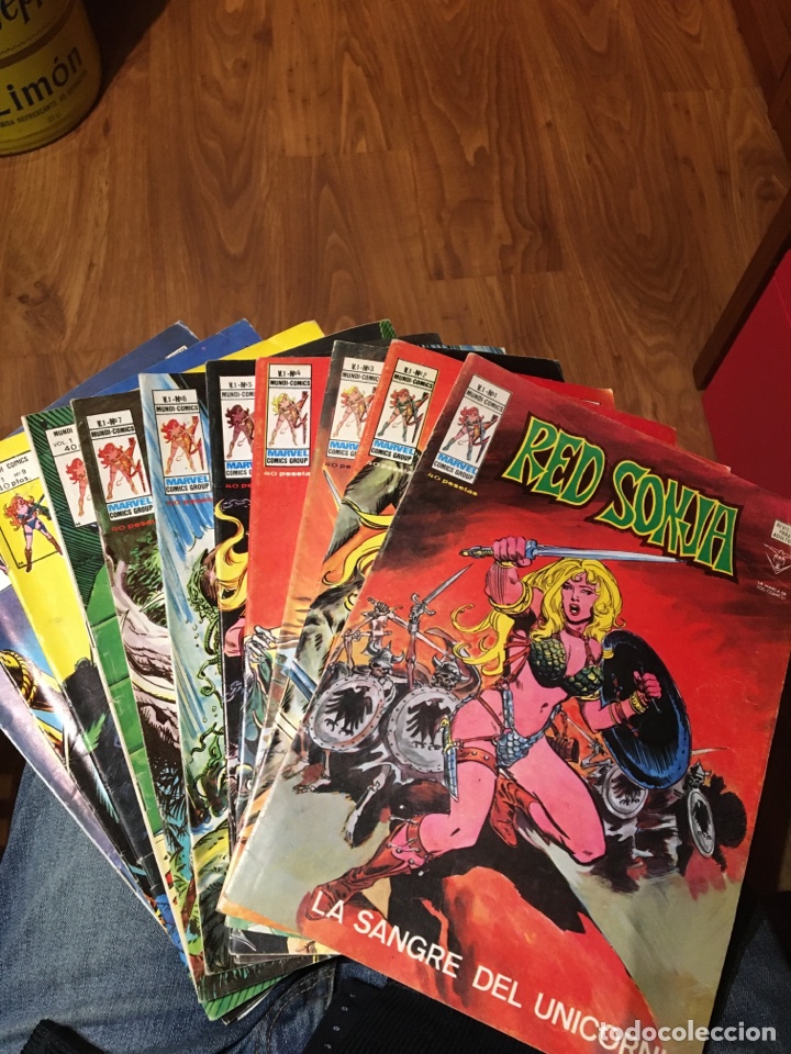 C&oacute;mics: RED SONJA - 11 N&Uacute;MEROS - COMPLETA - V&Eacute;RTICE - Foto 1