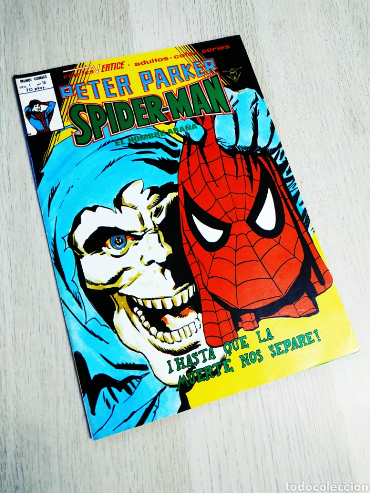 C&oacute;mics: EXCELENTE ESTADO PETER PARKER 16 MUNDI COMICS VERTICE - Foto 1