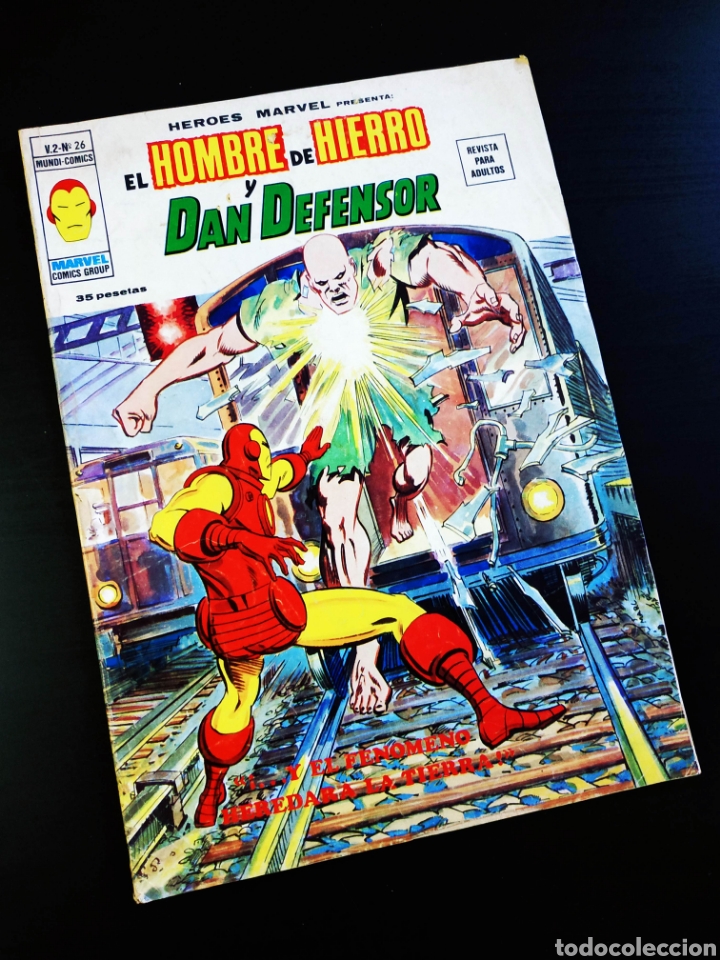 C&oacute;mics: SELECCI&Oacute;NES MARVEL 26 NORMAL ESTADO CONTRAPORTADA CON USO VERTICE - Foto 1