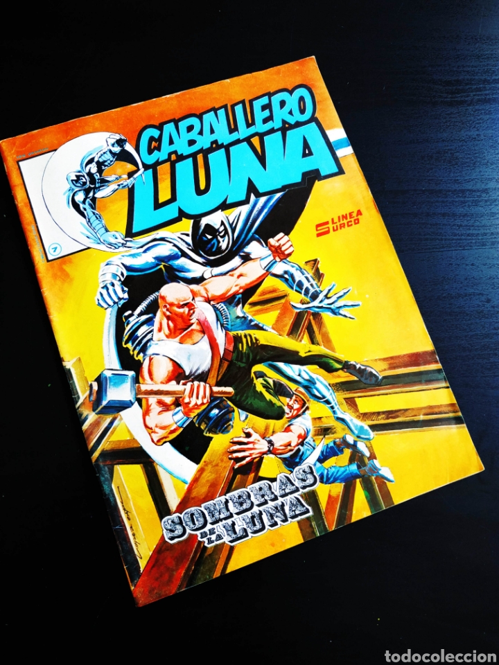 C&oacute;mics: BUEN ESTADO CABALLERO LUNA 7 LINEA SURCO VERTICE - Foto 1