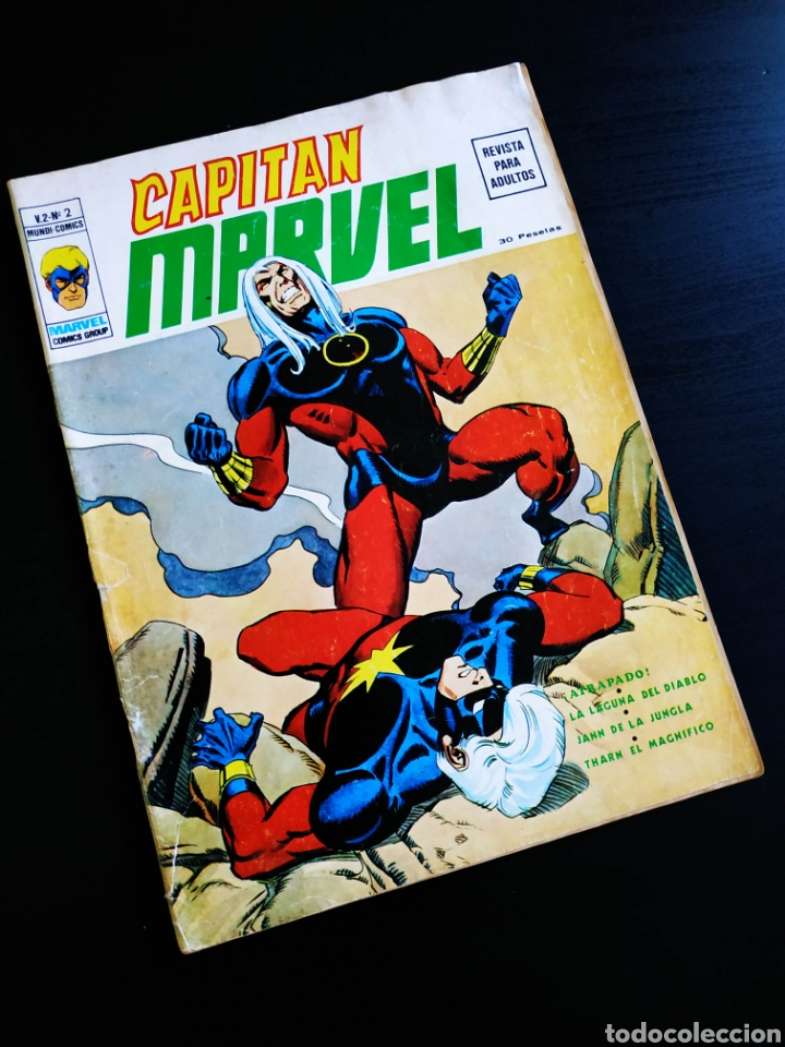 C&oacute;mics: BUEN ESTADO CAPIT&Aacute;N MARVEL 2 VOL II VERTICE - Foto 1