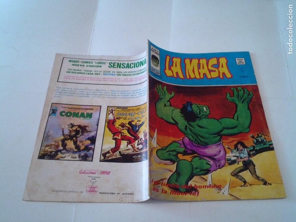 C&oacute;mics: LA MASA - VOLUMEN 3 - NUMERO 22 - VERTICE - CJ 107 - GORBAUD - Foto 5