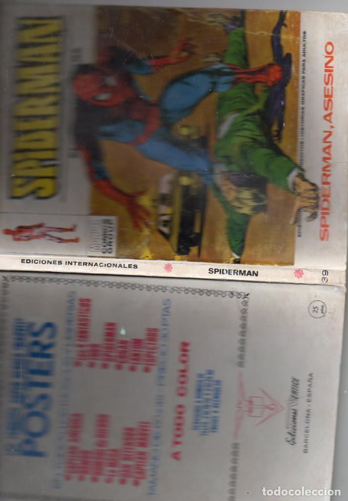 C&oacute;mics: COMIC VERTICE 1973 SPIDERMAN VOL1 N&ordm; 39 (BUEN ESTADO) - Foto 3