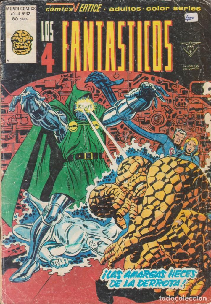 C&oacute;mics: C&Oacute;MIC LOS 4 FANT&Aacute;STICOS N&ordm; 32 VOL.3 ED. V&Eacute;RTICE / MARVEL COLOR - Foto 1