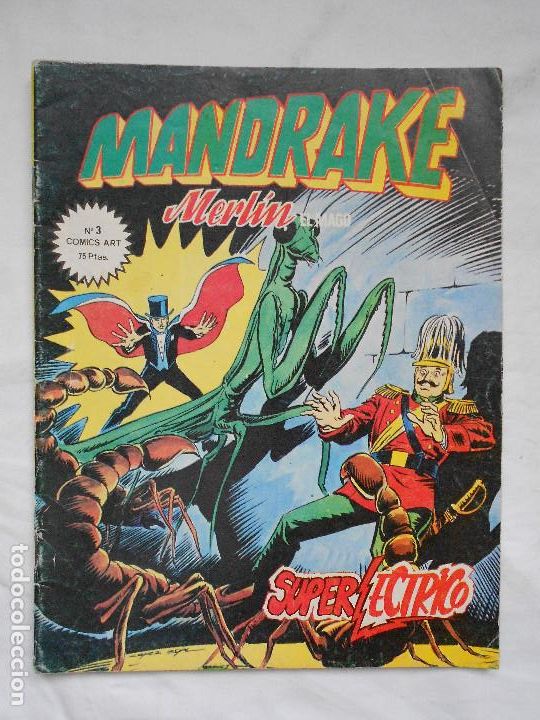 C&oacute;mics: MANDRAKE N&ordm; 3 COMICS ART VERTICE - Foto 1