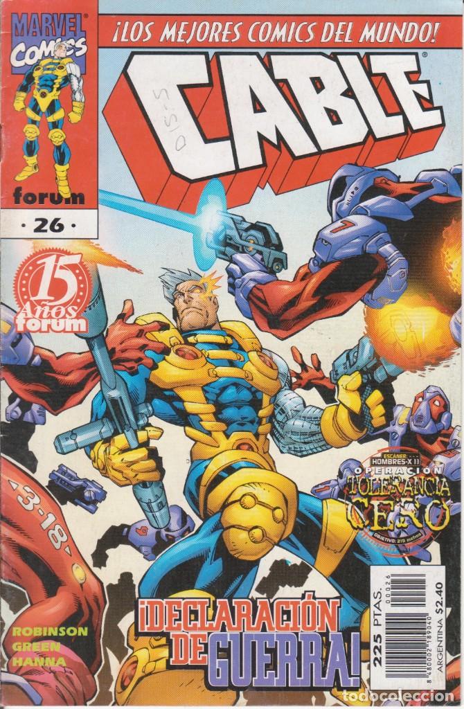 C&oacute;mics: C&Oacute;MIC MARVEL CABLE N&ordm; 26 ED, PLANETA / FORUM - Foto 1